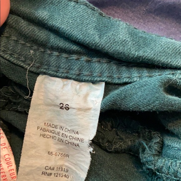 Dynamite Green Skinny Jeans - Picture 3 of 3